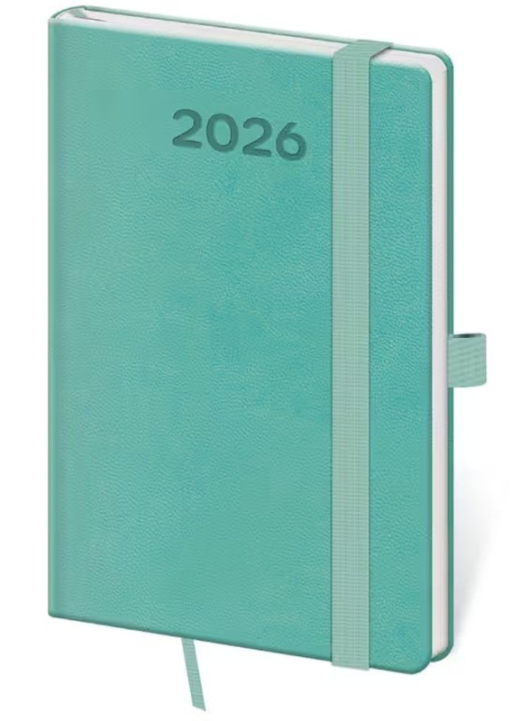 Kapesní diář 2026 Print Pop světle zelený - kniha z kategorie Zápisníky, kalendáře