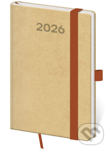 Kapesní diář 2026 Print Pop cappuccino - kniha z kategorie Zápisníky, kalendáře