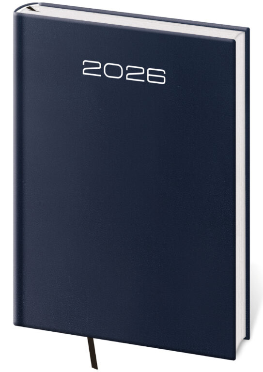 Denní diář 2026 A5 Old Karachi modrý