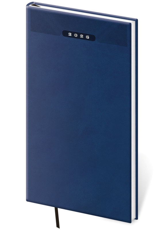 Kapesní diář 2026 Print Classic modrý - kniha z kategorie Zápisníky, kalendáře