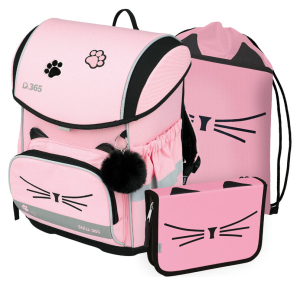 Školní set Cat lady Helma 365