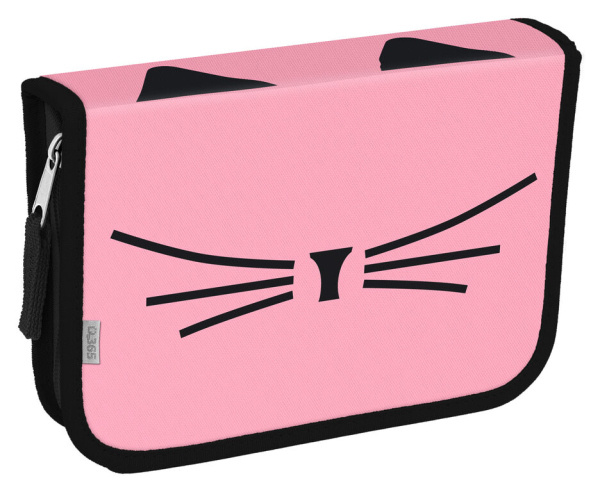 Školní penál jednopatrový Cat lady Helma 365