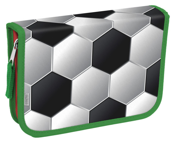 Školní penál jednopatrový Soccer Helma 365