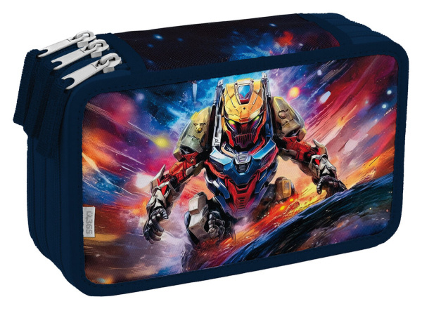 Školní penál třípatrový Unimonster Helma 365