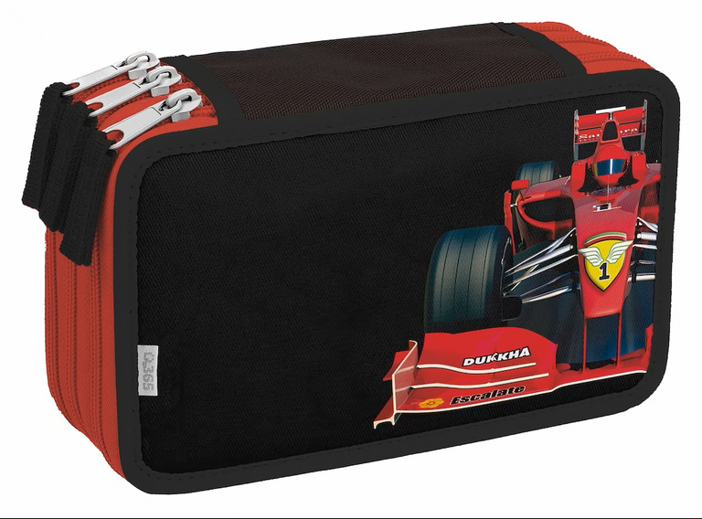 Školní penál třípatrový Formula Helma 365