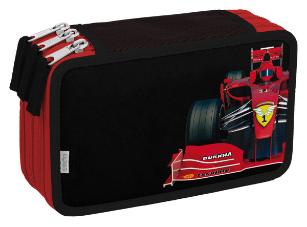 Školní penál třípatrový Formula Helma 365