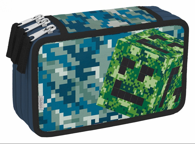 Školní penál třípatrový Craftboy Helma 365