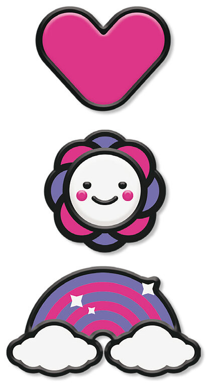 Vyměnitelná aplikace na suchý zip Funny Helma 365