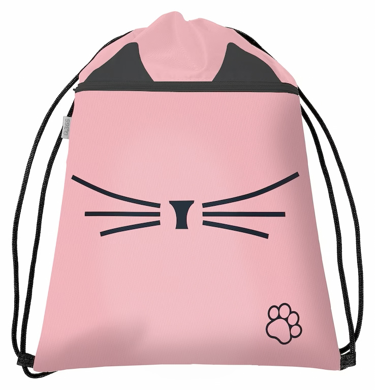 Sáček na tělocvik Cat lady Helma 365