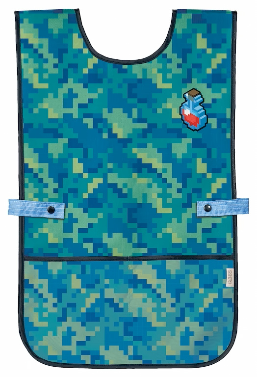 Zástěrka na výtvarnou výchovu pončo Pixel Quest Helma 365