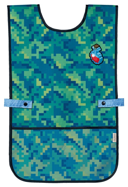 Zástěrka na výtvarnou výchovu pončo Pixel Quest Helma 365