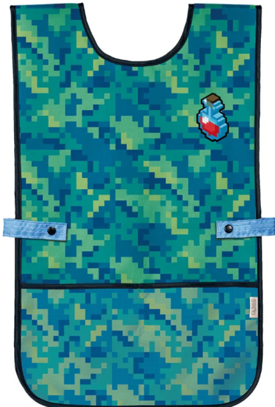 Zástěrka na výtvarnou výchovu pončo Pixel Quest Helma 365