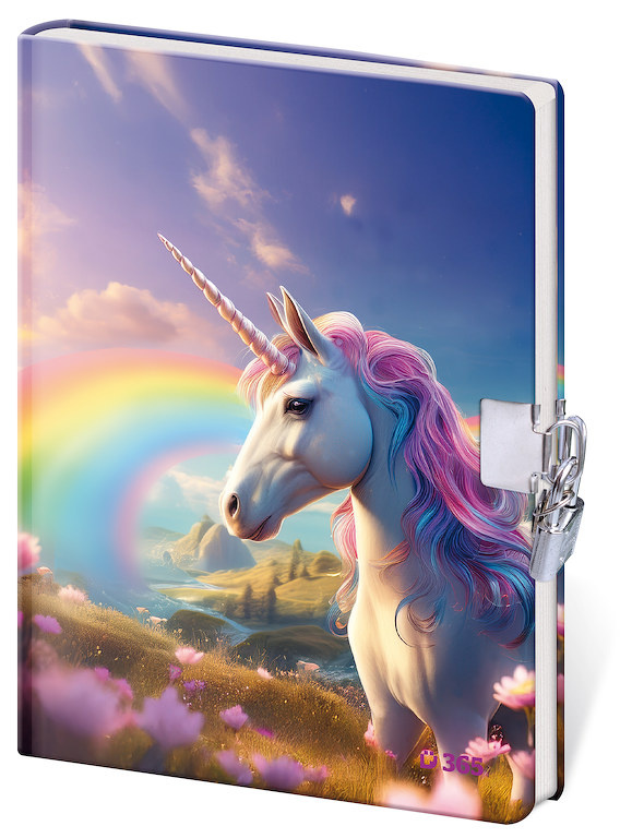 Památník se zámkem A5 čistý - Magic Dreams