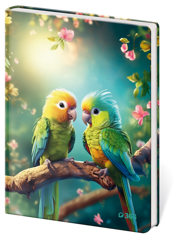 Památník A5 čistý - Parrots