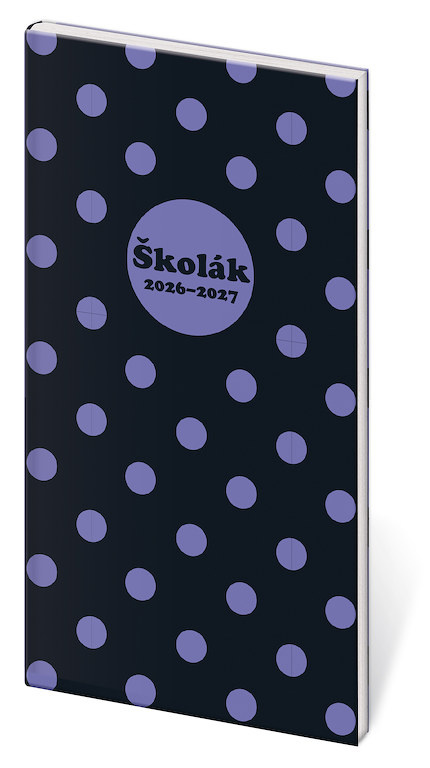 Školní diář školák 2026/27 - Cute Bow