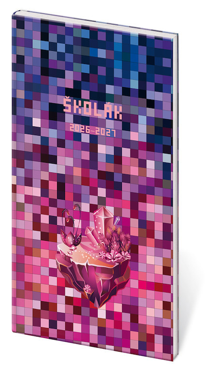 Školní diář školák 2026/27 - Craftgirl