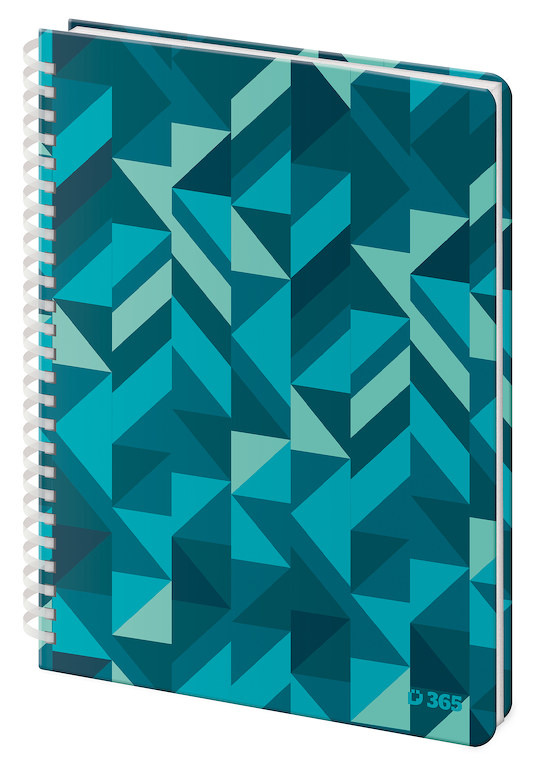 College blok A5 linka 80ls - Geometric