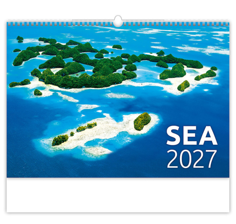 Nástěnný kalendář 2027 Helma Sea