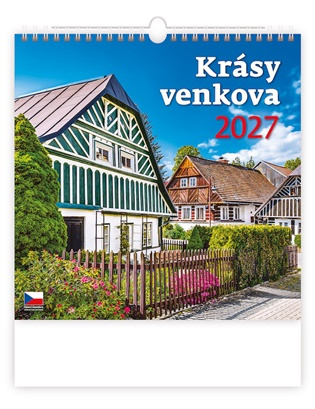 Nástěnný kalendář 2027 Helma Krásy venkova