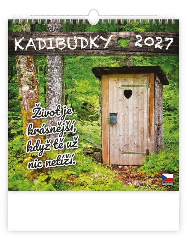 Nástěnný kalendář 2027 Helma Kadibudky