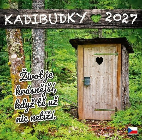 Nástěnný kalendář 2027 Helma Kadibudky