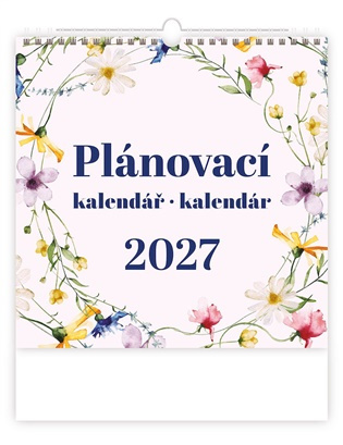 Nástěnný kalendář 2027 Helma Plánovací