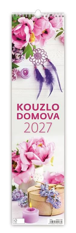 Nástěnný kalendář 2027 vázankový Helma Kouzlo domova