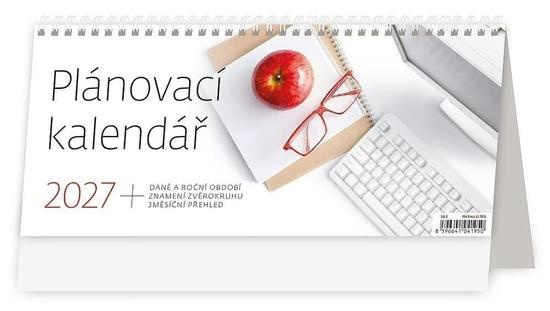 Stolní kalendář 2027 Helma Plánovací