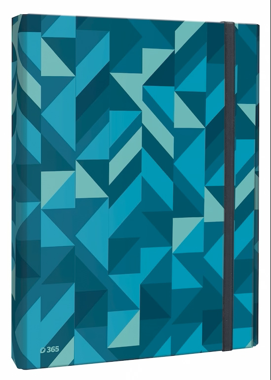 Box na sešity s klopou A4 Geometric Helma 365