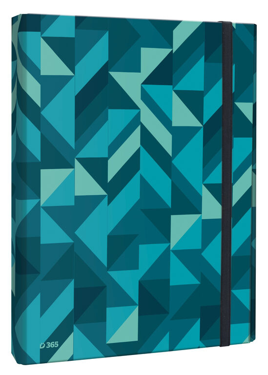 Box na sešity s klopou A4 Geometric Helma 365
