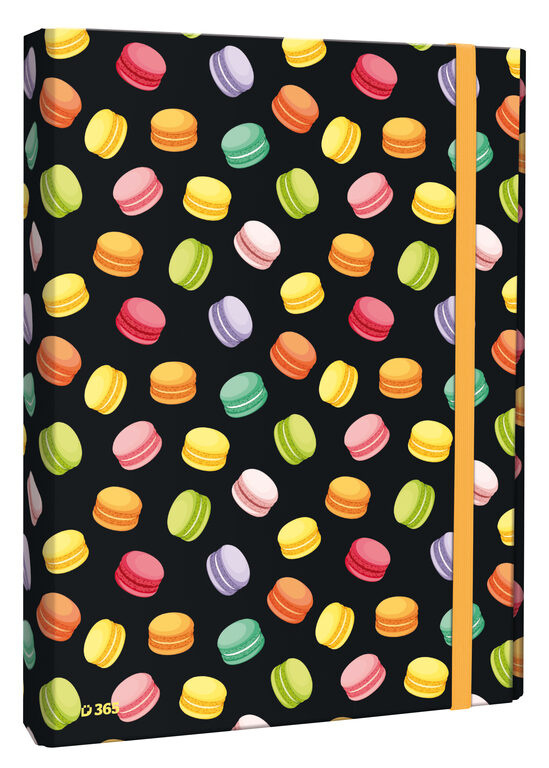 Box na sešity s klopou A4 Macarons Helma 365