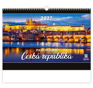 Nástěnný kalendář 2027 Helma Panorama – Česká republika