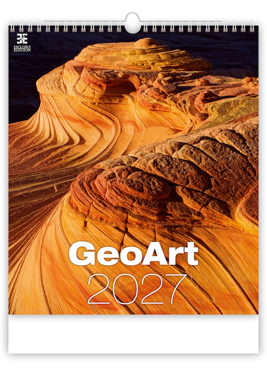 Nástěnný kalendář 2027 Helma Geo Art
