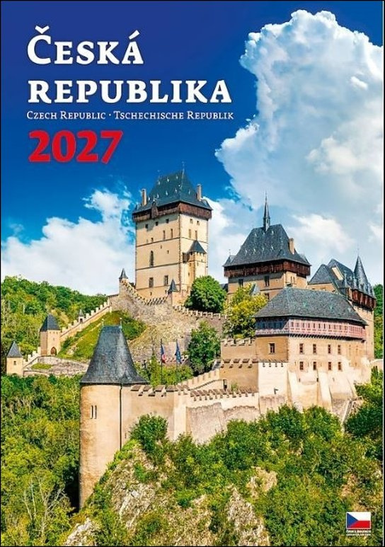 Nástěnný kalendář 2027 Helma Česká republika