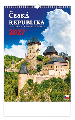 Nástěnný kalendář 2027 Helma Česká republika