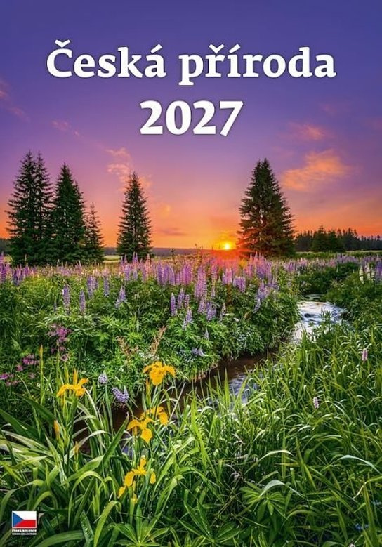 Nástěnný kalendář 2027 Helma Česká příroda
