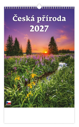 Nástěnný kalendář 2027 Helma Česká příroda