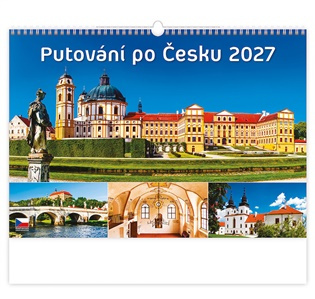 Nástěnný kalendář 2027 Helma Putování po Česku