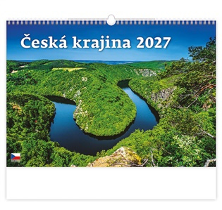 Nástěnný kalendář 2027 Helma Česká krajina