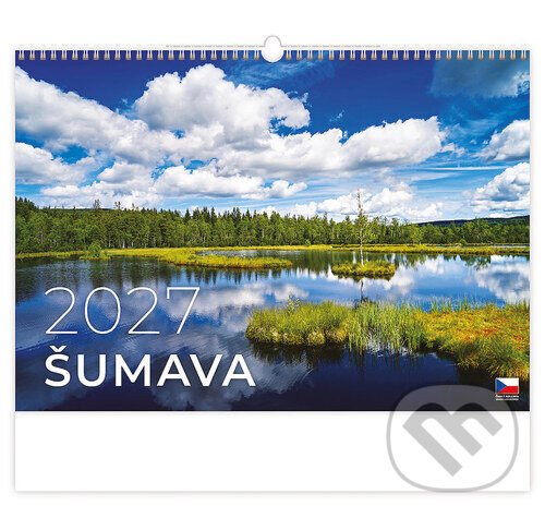 Nástěnný kalendář 2027 Helma Šumava