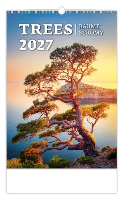 Nástěnný kalendář 2027 Helma Stromy