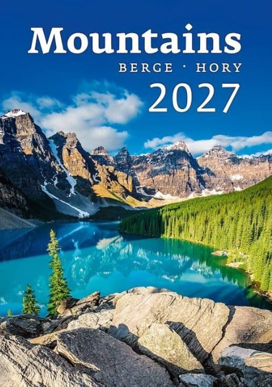 Nástěnný kalendář 2027 Helma Hory