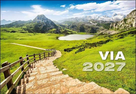 Nástěnný kalendář 2027 Helma Via