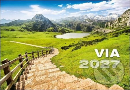 Nástěnný kalendář 2027 Helma Via