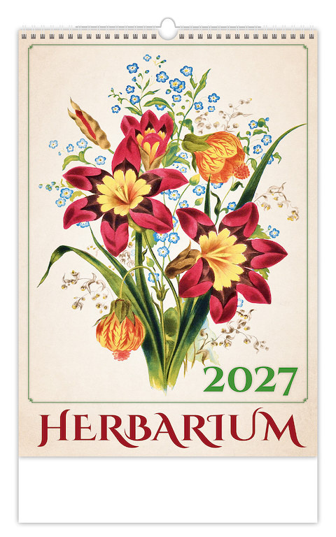 Nástěnný kalendář 2027 Helma Herbarium