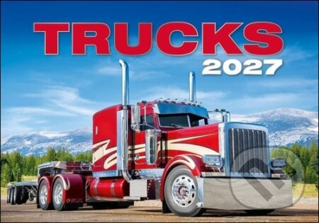 Nástěnný kalendář 2027 Helma Trucks