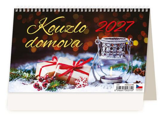 Stolní kalendář 2027 Helma Kouzlo domova