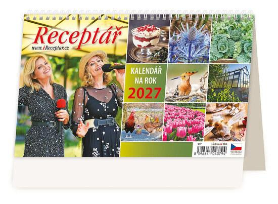 Stolní kalendář 2027 Helma Receptář