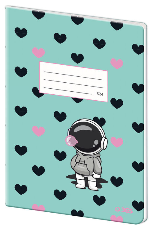 Sešit 524 papírové desky - Cosmo Helma 365