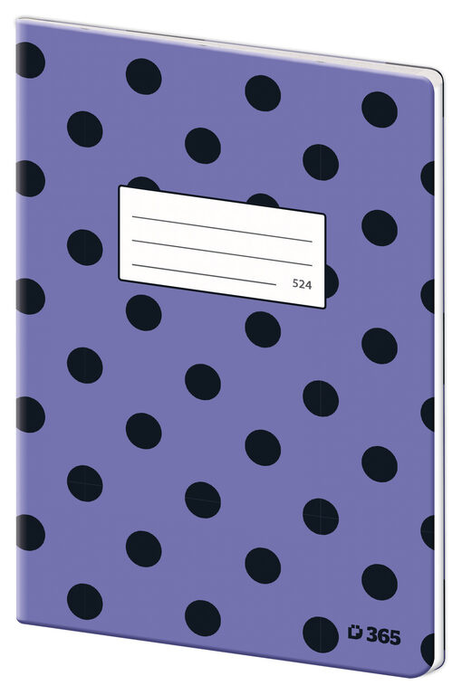 Sešit 524 papírové desky - Cute bow Helma 365